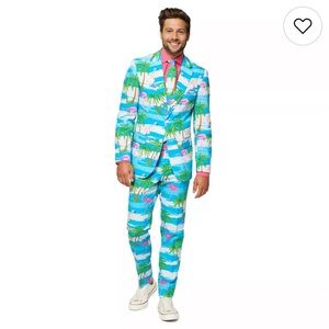 OppoSuits Flamingo mens suit US 36